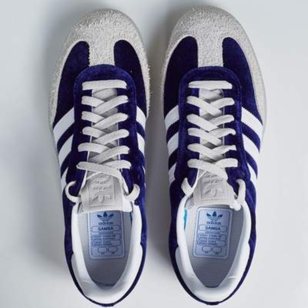 Adidas Samba OG Purple Haze 420 Velvet Suede - Picture 4 of 6